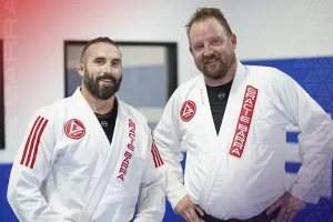 What should I wear to my first Jiu-Jitsu class at GB Highland Village?